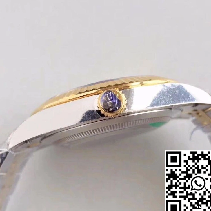 II 41MM Dial Factory Rolex 116333 Rhodium Datejust EW 0203